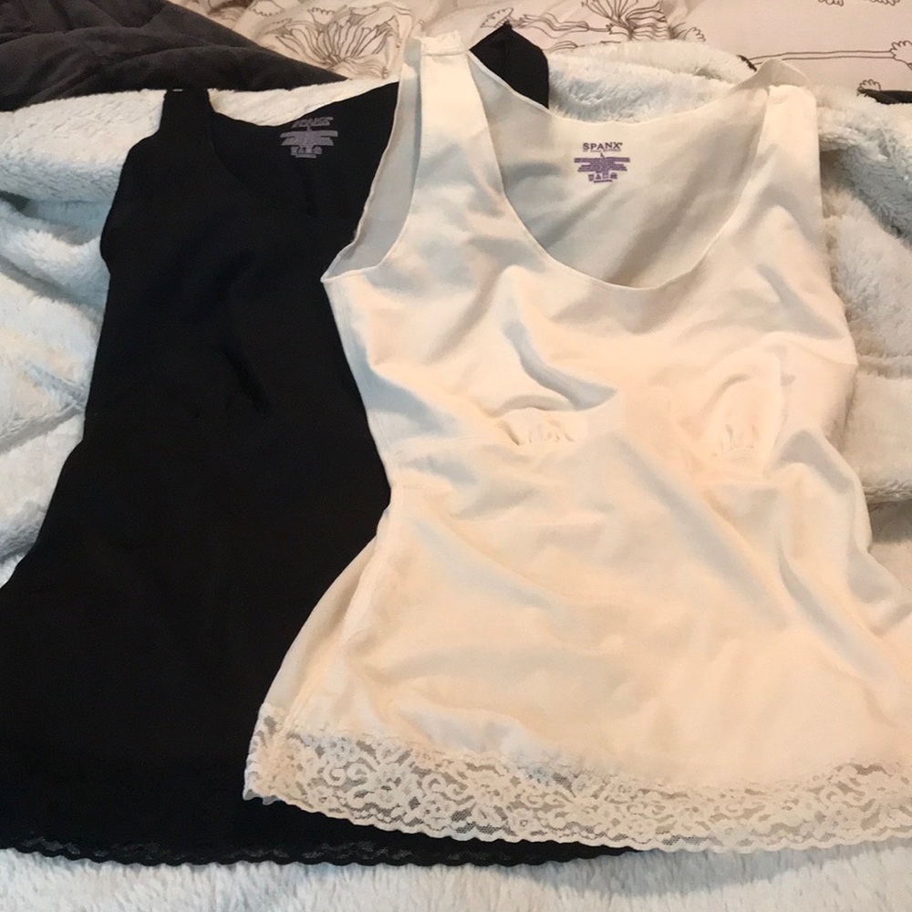 Set of two Spanx body shaping undershirts